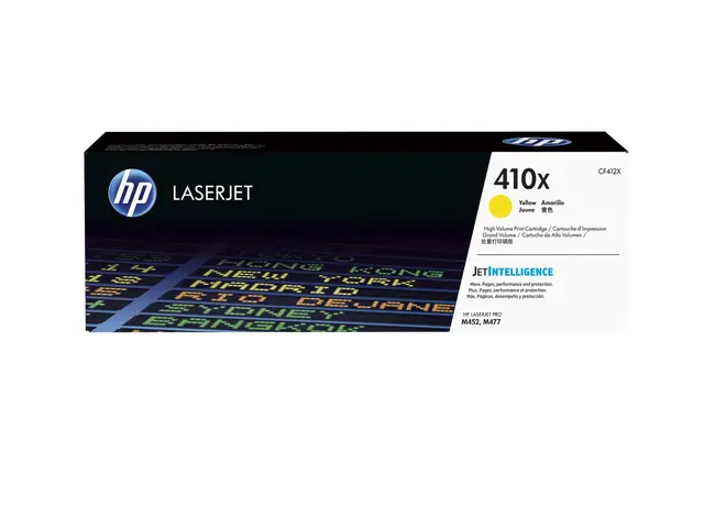HP 410X - Høy ytelse - gul - original - LaserJet - tonerpatron (CF...