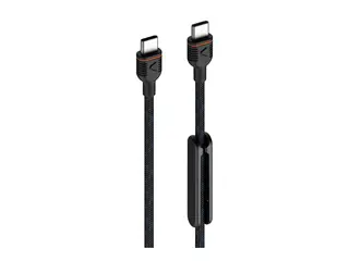 Unisynk Premium - USB-kabel - 24 pin USB-C (hann) til 24 pin USB-C (hann) USB 2.0 - 1.2 m - USB Power Delivery (60W)
