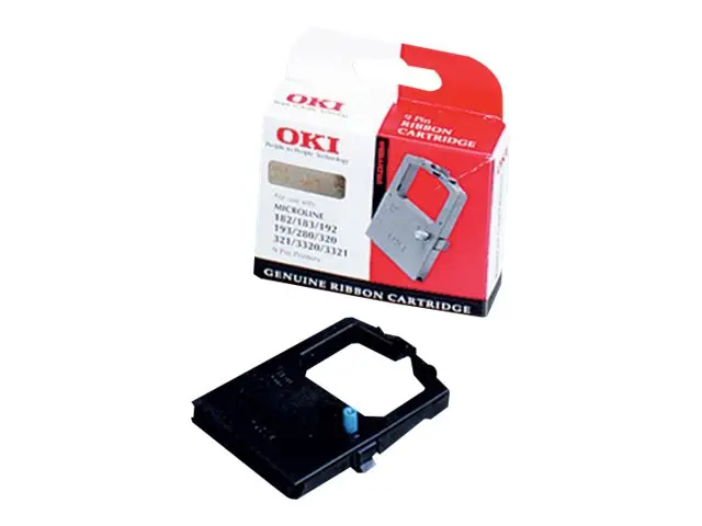 OKI - Svart - skriverbånd - for OKI ML280; Microline 182, 183, 192...