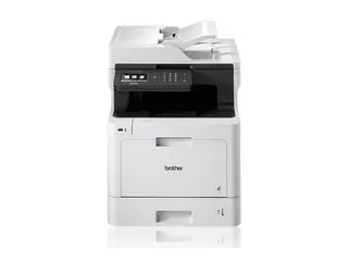 Brother DCP-L8410CDW - Multifunksjonsskriver farge - laser - 215.9 x 355.6 mm (original) - A4/Legal (medie) - opp til 31 spm (kopiering) - opp til 31 spm (trykking) - 300 ark - USB 2.0, Gigabit LAN, Wi-Fi(n), USB-vert