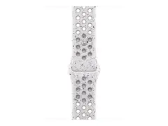 Apple Nike - Bånd for smart armbåndsur - 46mm S/M-størrelse - veiled grå - for Watch Hermès Series 9, SE 3, Series 10, Series 11, Series 8, Series 9, Ultra 2, Ultra 3