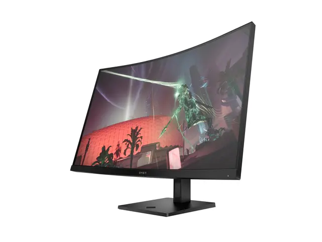 OMEN by HP 32c - LED-skjerm gaming 31.5" 2560 x 1440 QHD @ 165 Hz ...
