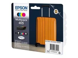Epson 405 Multipack - 4-pack - svart, gul, cyan, magenta original - blære med RF/lyd-alarm - blekkpatron - for WorkForce WF-7310, 7830, 7835, 7840; WorkForce Pro WF-3820, 3825, 4820, 4825, 4830
