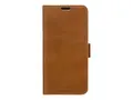 dbramante1928 Copenhagen - Lommebok for mobiltelefon helnarvet lær - gyllenbrun - for Samsung Galaxy S24+
