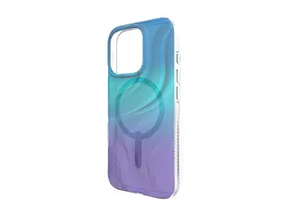 ZAGG Milan Snap - Baksidedeksel for mobiltelefon MagSafe-samsvar - grafen - dyp aurora - for Apple iPhone 16 Pro