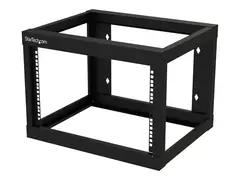STARTECH 6U WALL-MOUNT RACK OPEN FRAME 18 IN. DEEP - STEEL