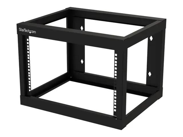 Startech 6U 19" Wall Mount Network Rack Deep 2 Post Open Frame for...