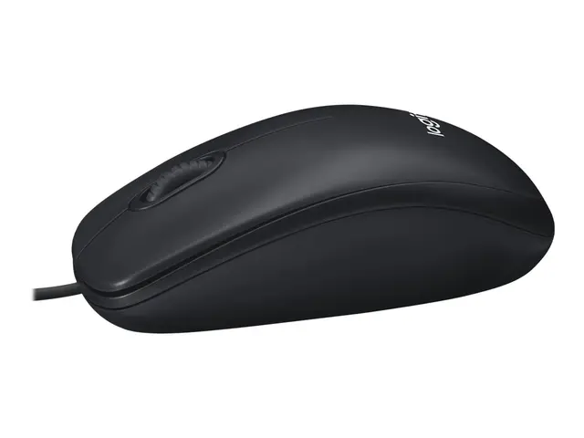 Logitech M100 - Mus full størrelse høyre- og venstrehåndet optisk ...