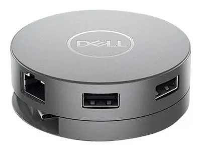 Dell Mobile Adapter DA310 - dokkingstasjon USB-C VGA, DP, HDMI, 1GbE