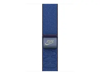 Apple Nike - Sløyfe for smart armbåndsur 46mm - 145 - 220 mm - blått bånd - for Watch Hermès Series 9, SE 3, Series 10, Series 11, Series 8, Series 9, Ultra 2, Ultra 3