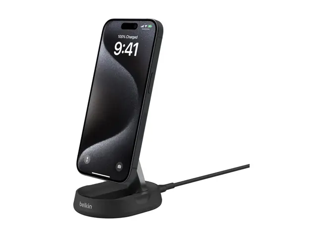 Belkin BoostCharge Pro - Trådløst ladestativ magnetisk, konvertibe...
