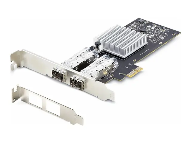 Startech 2-Port GbE SFP Network Card, PCIe 2.0 x1, Intel I350-AM2 ...