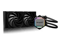 be quiet! Pure Loop 2 - V&#230;skekj&#248;lesystem for prosessor Radiatorst&#248;rrelse: 240 mm - (for: LGA1700, LGA1200, LGA1150, LGA1151, LGA1155, AM5, AM4) - kobber - 120 mm - svart