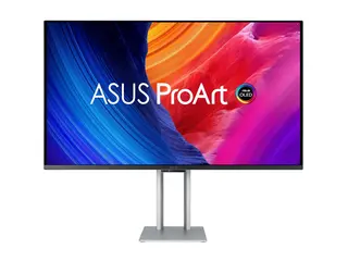 ASUS ProArt OLED PA32UCDM - OLED-skjerm 32" (31.5" synlig) - 3840 x 2160 4K UHD (2160p) @ 240 Hz - 1000 cd/m² - 1500000:1 - HDR10 - 0.1 ms - Thunderbolt 4, HDMI - høyttalere - sølv