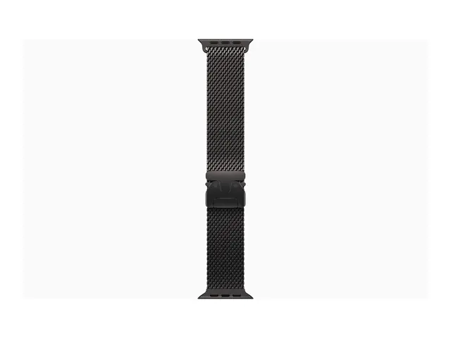 Apple Watch Ultra 2 - 49 mm svart titan smartklokke med fint strik...
