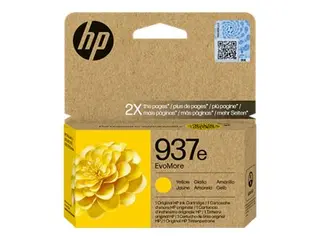 HP 937e EvoMore - 20 ml - gul - original blekkpatron - for Officejet Pro 9110b, 9120, 9120b, 9120e, 9130b, 9130e, 9720, 9720E, 9730, 9730e