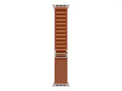 Apple - Sl&#248;yfe for smart armb&#229;ndsur - 49 mm, naturlig titanfinish Medium st&#248;rrelse - terrakotta - for Watch Herm&#232;s Series 9, SE 3, Series 10, Series 11, Series 8, Series 9, Ultra 2, Ultra 3
