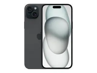 2nd-A iPhone 15 Plus 128GB Black A-grade - Brukt - 2 &#229;rs garanti