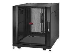APC NetShelter SX - Rack skap - svart - 12U 19&quot; - TAA-samsvar - for P/N: SURT48RMXLBP