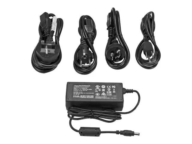 StarTech Replacement 12V DC Power Adapter - 12 Volts 5 Amps adapte...