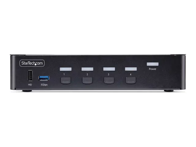 StarTech.com 4-Port DisplayPort 1.4 KVM Switch, 8K 60Hz / 4K 144Hz...