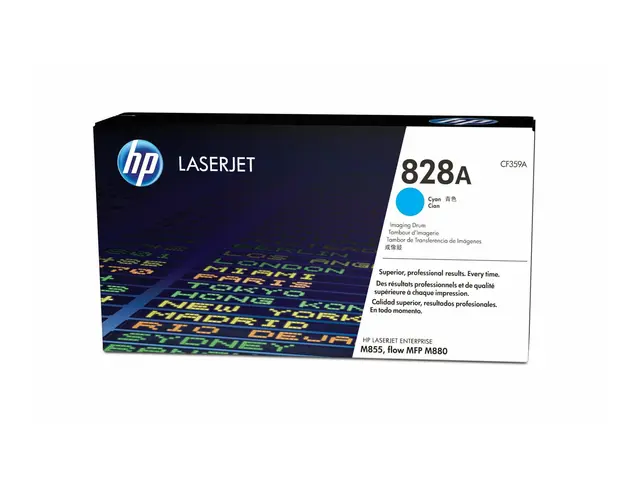 HP 828A - Cyan original trommelsett for Color LaserJet Enterprise ...