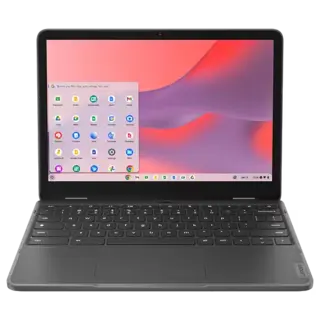 Chromebook - Elevmodell 4 - Lenovo 500e Yoga Gen4 Chrome Intel&#174; N100 - 8GB DDR5-4800MHz SODIMM - 64 GB SSD - Windows 11 Pro 64