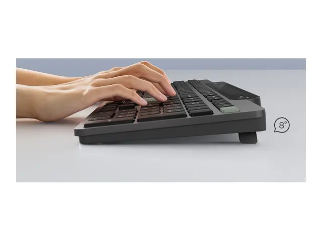 Lenovo - Tastatur - selvladende - trådløs Bluetooth 5.1 - QWERTY - Norsk - svart - brun boks 
