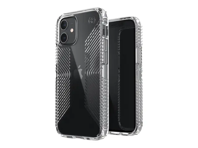 Speck Presidio Perfect-Clear with Grips - Baksidedeksel for mobilt...