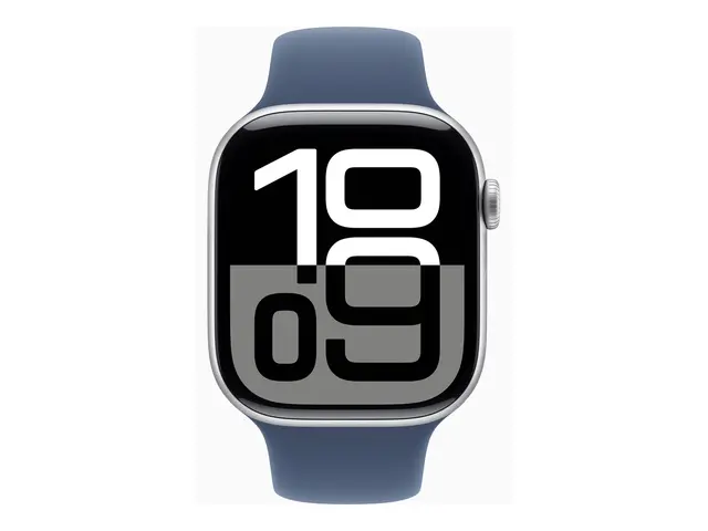 Apple Watch Series 10 (GPS + Cellular) - 46 mm sølvaluminium smart...