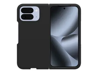 OtterBox Thin Flex Series - Baksidedeksel for mobiltelefon med Pixelsnap - polykarbonat - svart - for Google Pixel 10 Pro Fold