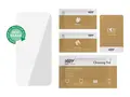 Key - Skjermbeskyttelse for mobiltelefon &#248;ko, flat - 2D - glass - for Apple iPhone 15, 15 Pro