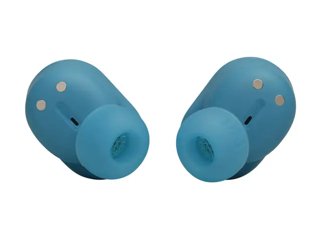 JBL TUNE Buds 2 - True wireless-hodetelefoner med mikrofon i øret - Bluetooth - aktiv støydemping - turkis 