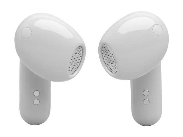JBL LIVE Flex 4 - True wireless-hodetelefoner med mikrofon i øret - Bluetooth - aktiv støydemping - sølv 