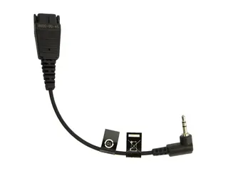 Jabra - Hodetelefonkabel - mikrojakk hann til Quick Disconnect hann