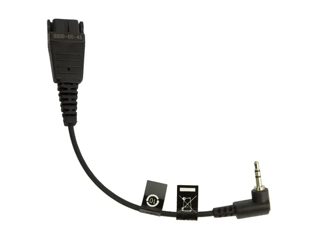 Jabra - Hodetelefonkabel - mikrojakk hann til Quick Disconnect hann