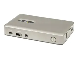 STARTECH.COM USB C Dock USB-C to DisplayPort 4K30Hz or VGA 65W PD3.0 4-P