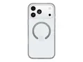 OtterBox Symmetry Series Clear - Baksidedeksel for mobiltelefon MagSafe-samsvar - polykarbonat, termoplastisk elastomer (TPE) - blank - for Apple iPhone 17 Pro Max