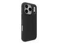 ZAGG Luxe Snap - Baksidedeksel for mobiltelefon MagSafe-samsvar - svart - for Apple iPhone 17 Pro