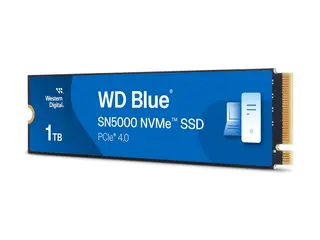 WD Blue SN5000 WDS100T4B0E - SSD - 1 TB - intern M.2 2280 - PCIe 4.0 x4 (NVMe)