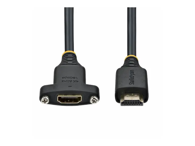 Startech - High Speed - HDMI-forlengelseskabel med Ethernet - HDMI...