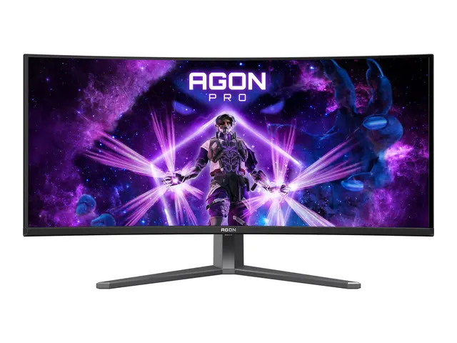AOC AGON PRO AG346UCD - OLED-skjerm gaming kurvet 34" 3440 x 1440 ...