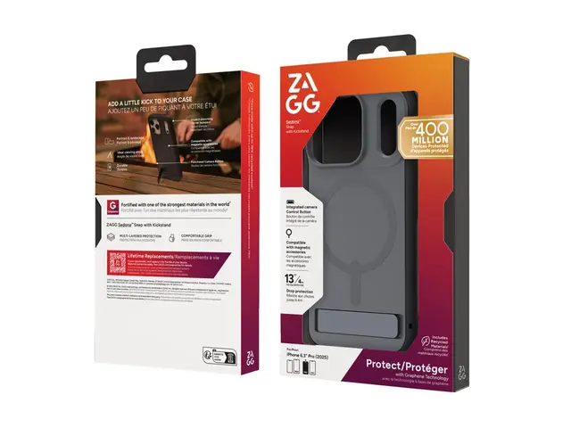 ZAGG Sedona Snap - Baksidedeksel for mobiltelefon MagSafe-samsvar ...