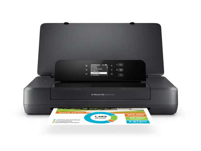 HP Officejet 200 Mobile Printer - Skriver - farge - ink-jet - A4/L...