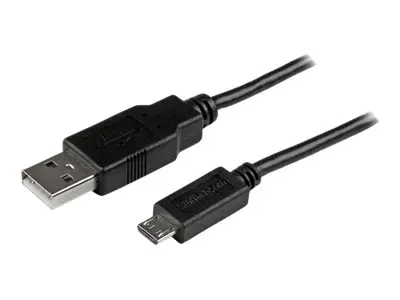 StarTech.com 3m 10 ft Long Micro-USB Charge-and-Sync Cable -M/M - ...