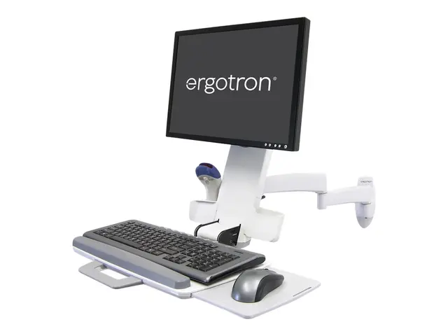 Ergotron 200 Series - Monteringssett (leddarm, tastaturbakke med v...