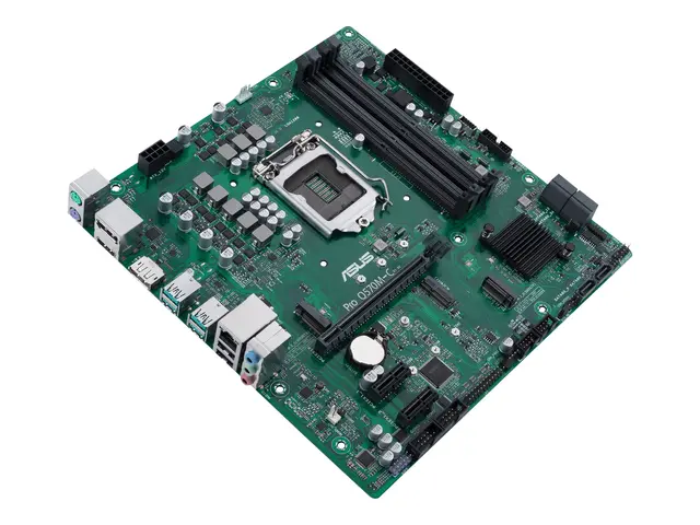 ASUS Pro Q570M-C/CSM - Hovedkort micro ATX LGA1200-sokkel Q570 Chi...