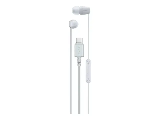 Sony IER-EX15C - Ørepropper med mikrofon - i øret - kablet - USB-C...