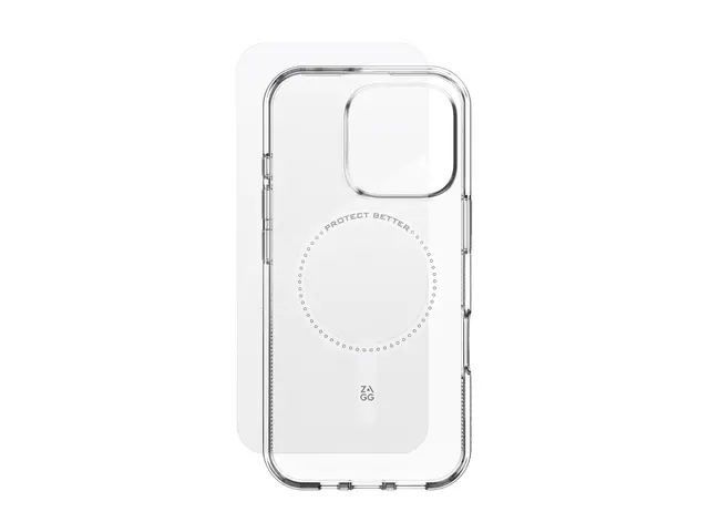 Zagg Luxe + Glass 360 - Baksidedeksel for mobiltelefon MagSafe-sam...