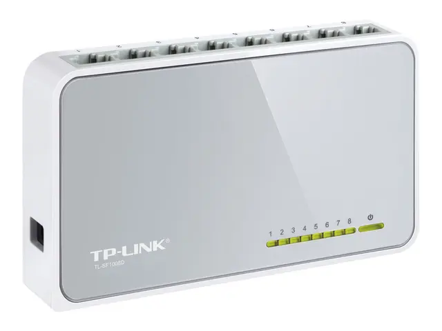 TP-Link TL-SF1008D 8-Port 10/100Mbps Desktop Switch - Switch - 8 x...